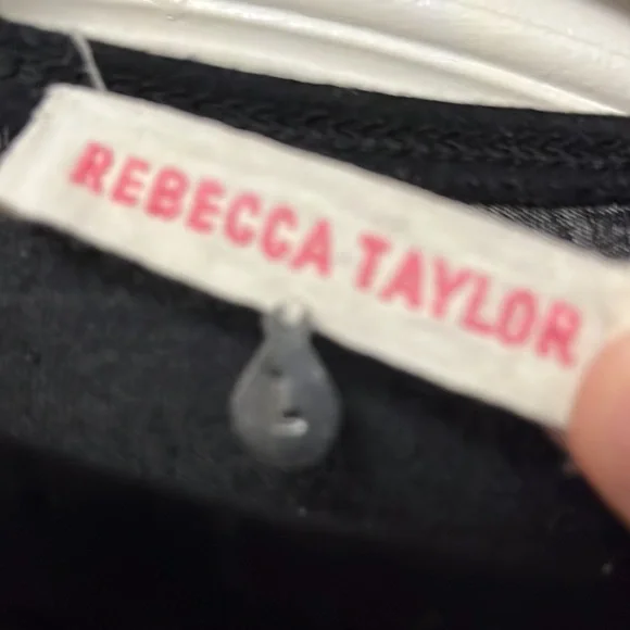 Rebecca Taylor tshirt. Leopard print. Size Large - Picture 2 of 4